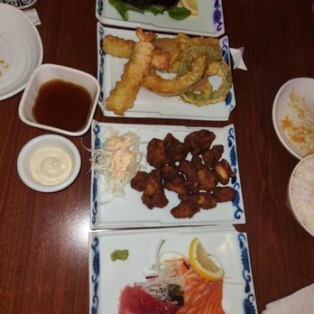Ginza Sushi - two teishoku AB set, $23.95 each, comes with a bowl of rice, salad, miso soup and ice cream. - Sushi Bars Near Me - Honolulu, Hawaii Ginza Sushi - two teishoku AB set, $23.95 each, comes with a bowl of rice, salad, miso soup and ice cream. - Sushi Bars Near Me - Honolulu, Hawaii