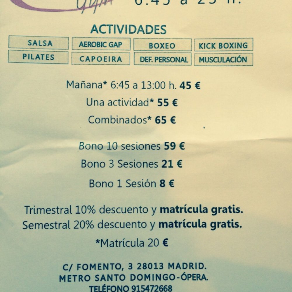 Opera Gym - Gyms Near Me - Madrid, M Opera Gym - Gyms Near Me - Madrid, M