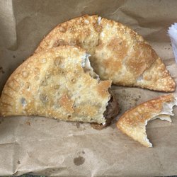 Beltre’s Convenience and Deli - Beef and chicken empanadas