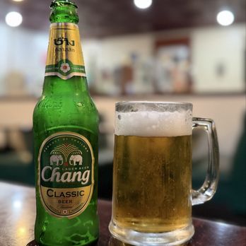 Thai Original BBQ - Chang Classic Lager Beer (5.0% ABV) - Thai Near Me - Glendale, California Thai Original BBQ - Chang Classic Lager Beer (5.0% ABV) - Thai Near Me - Glendale, California