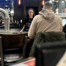 The horrible service at the bar. The horrible service at the bar.