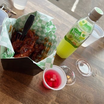 Dagiya - Chicken and radish w a refreshing aloe melon drink - Korean Near Me - Aurora, Colorado