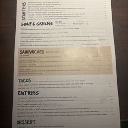 Menu Menu
