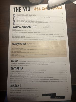 Menu photo 5 The Vig Fillmore Phoenix, AZ Menu photo 5 The Vig Fillmore Phoenix, AZ