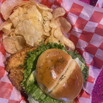 Hungry Like The Wolf - The Kelly LeBrock chicken sandwich - American Near Me - Houston, Texas