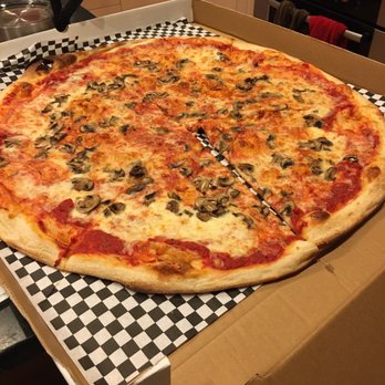 New York Pizza and Pints - This picture does not give the 24" pie justice. - Pizza Near Me - Allen, Texas
