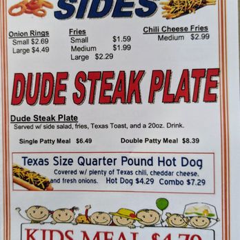 Dairy Queen - Lite Eaters menu, Sides, Dude Steak Plate and Kids' Meals - Fast Food Near Me - Aransas Pass, Texas Dairy Queen - Lite Eaters menu, Sides, Dude Steak Plate and Kids' Meals - Fast Food Near Me - Aransas Pass, Texas