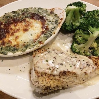Stoney River - Chefs special  Parmesan crusted  (halibut) - Steakhouses Near Me - Towson, Maryland