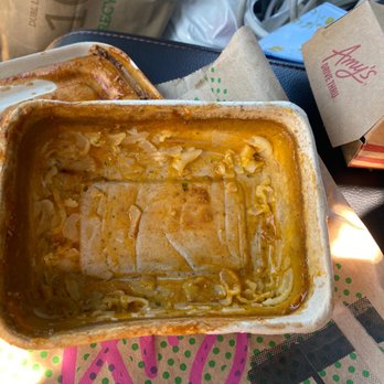 Amy's Drive Thru - Cardboard baked in Mac & Cheese, gross! - Burgers Near Me - Corte Madera, California