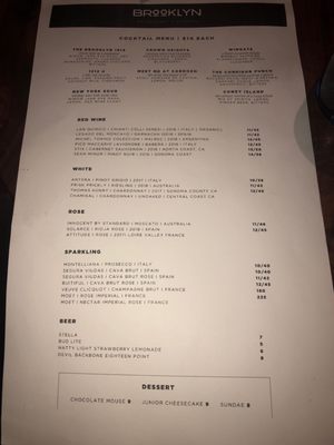 Menu photo 4 Brooklyn On U Washington, DC, DC