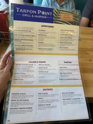 Menu photo 3 Tarpon Point Grill and Marina Venice, FL Menu photo 3 Tarpon Point Grill and Marina Venice, FL