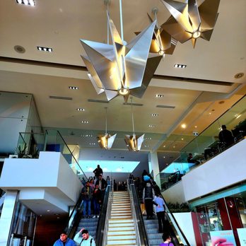 Dine on 3 - Escalator looking up - Food Court Near Me - Toronto, Ontario
