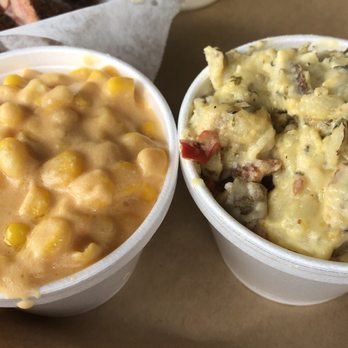Slap's BBQ - Cheesy corn and baked potato casserole - Barbeque Near Me - Kansas City, Kansas Slap's BBQ - Cheesy corn and baked potato casserole - Barbeque Near Me - Kansas City, Kansas