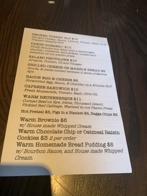 Menu photo 4 Hinterlands Bar Brooklyn, NY