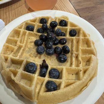 Eggs Up Grill - Blueberry waffle - Waffles Near Me - Irmo, South Carolina