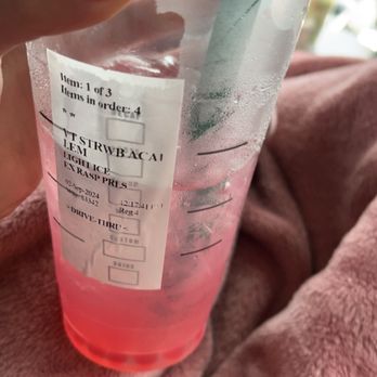 Starbucks - strawberry açaí lemonade light ice and raspberry pearls - Coffee & Tea Near Me - Albany, New York Starbucks - strawberry açaí lemonade light ice and raspberry pearls - Coffee & Tea Near Me - Albany, New York