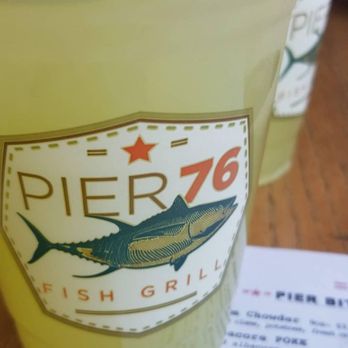 Pier 76 Fish Grill - Cucumber mint iced tea. - Seafood Near Me - Riverside, California Pier 76 Fish Grill - Cucumber mint iced tea. - Seafood Near Me - Riverside, California