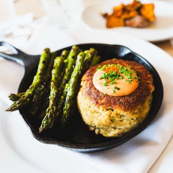Thames Street Oyster House - Cast Iron Crab Cake - Seafood Near Me - Baltimore, Maryland Thames Street Oyster House - Cast Iron Crab Cake - Seafood Near Me - Baltimore, Maryland