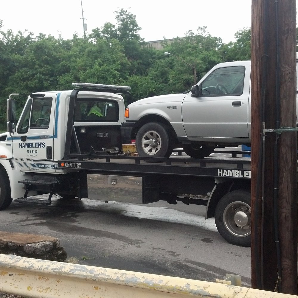 Hamblen's Wrecker Service - Hamblens to the rescue again! - Towing Near Me - Mount Juliet, Tennessee Hamblen's Wrecker Service - Hamblens to the rescue again! - Towing Near Me - Mount Juliet, Tennessee
