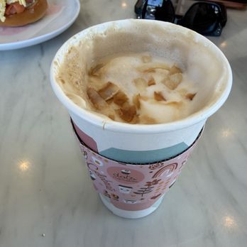 Dots Cafe - Coconut latte - Cafes Near Me - Pasadena, California