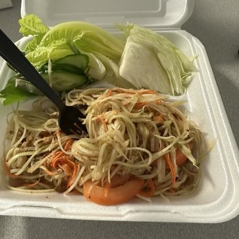 Angkor Wok - Papaya Salad - Asian Fusion Near Me - Seattle, Washington