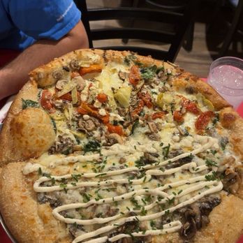 Mellow Mushroom Rome - Holy Shiitake The White Rabbit Pie - Pizza Near Me - Rome, Georgia