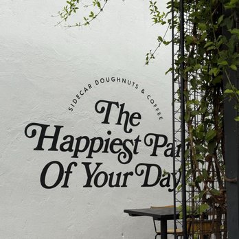 Sidecar Doughnuts & Coffee - Outside mural - Donuts Near Me - Pasadena, California