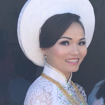 Bao's Artistry - The morning hair do on my wedding day. - Makeup Artists Near Me