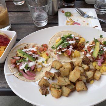 Acova - Breakfast tacos with avocado - New American Near Me - Denver, Colorado