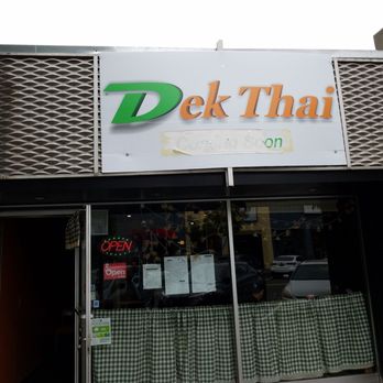 Dek Thai Restaurant - Storefront on 152nd St.. - Thai Near Me - Burien, Washington