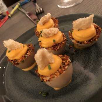 Jellico’s - These Deviled eggs taste like a big bowl of ramen in one bite! - Breakfast & Brunch Near Me - Southlake, Texas Jellico’s - These Deviled eggs taste like a big bowl of ramen in one bite! - Breakfast & Brunch Near Me - Southlake, Texas