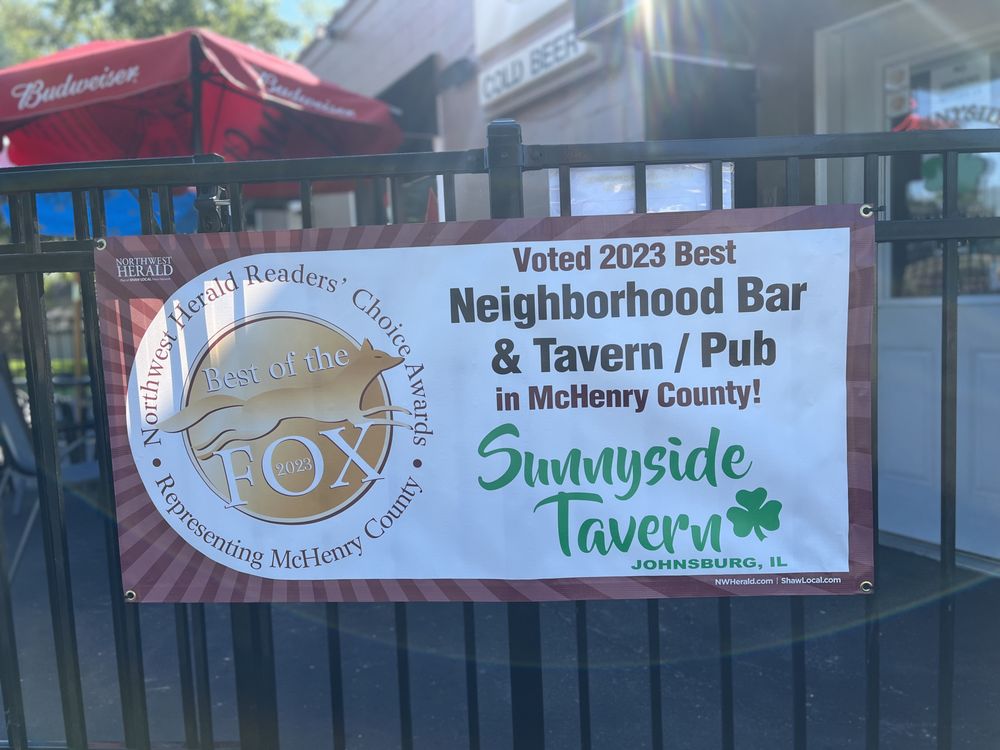 SUNNYSIDE TAVERN Updated September 2024 4206 N Johnsburg Rd