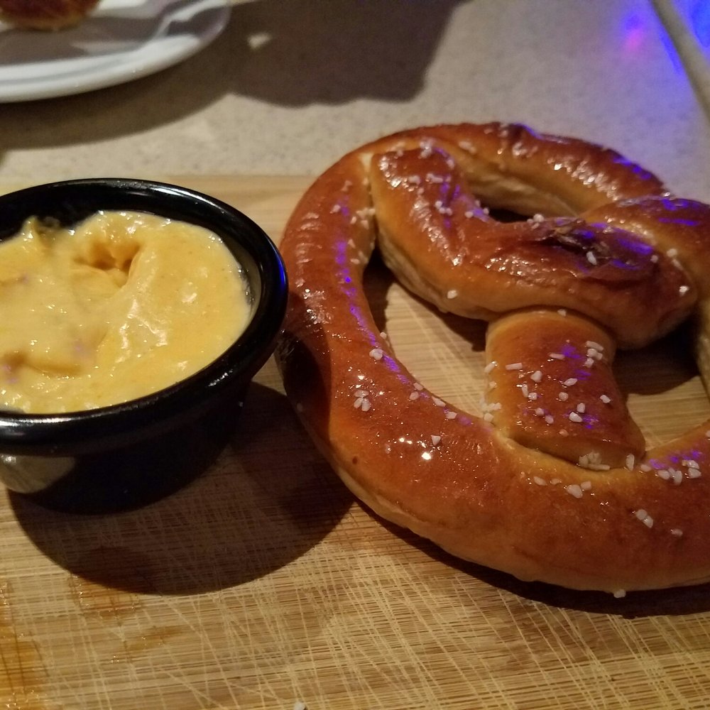 Garage Grill - Autobahn pretzel - New American Near Me - Draper, Utah