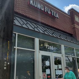 Exterior outside entrance of Kung Fu Tea - College Park, Maryland Exterior outside entrance of Kung Fu Tea - College Park, Maryland