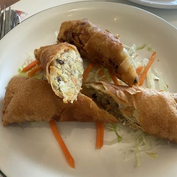 Viet Kitchen & Tea House - Crispy Spring Rolls - very packed full and pork and veggies. Delicious! - Vietnamese Near Me - Sterling, Virginia Viet Kitchen & Tea House - Crispy Spring Rolls - very packed full and pork and veggies. Delicious! - Vietnamese Near Me - Sterling, Virginia