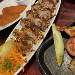 Rico abanero de camarones y empanadas de camaron Rico abanero de camarones y empanadas de camaron