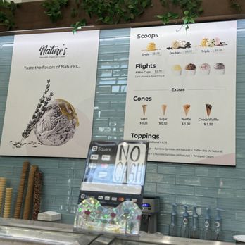 Nature's Organic Ice Cream - Menu - Ice Cream & Frozen Yogurt Near Me - Sunnyvale, California Nature's Organic Ice Cream - Menu - Ice Cream & Frozen Yogurt Near Me - Sunnyvale, California