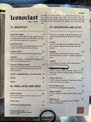 Menu photo 3 Iconoclast Cafe Leavenworth, WA Menu photo 3 Iconoclast Cafe Leavenworth, WA