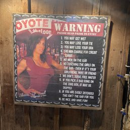 Warning Warning