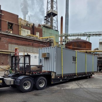 Abco Rental - Abco Rental & Storage, Inc. picked up a 40' ground office rental at Rumford Paper Mill in Rumford, Maine, for New England Mec... - Self Storage Near Me - Scarborough, Maine Abco Rental - Abco Rental & Storage, Inc. picked up a 40' ground office rental at Rumford Paper Mill in Rumford, Maine, for New England Mec... - Self Storage Near Me - Scarborough, Maine