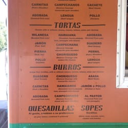 La Taurina Grill - No prices listed but everything is under $10.