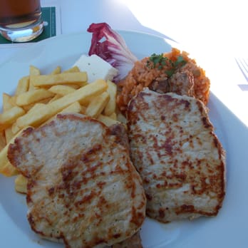 Adrijana Grill - kleines Gericht, 2 Koteletts und 2 Cevapcici, Djuvec Reis und Pommes - Restaurants Near Me - Berlin, BE