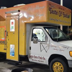 Sandhu Taste Of India - Taste of India food truck at Chevron Gas Station, Bakersfield, CA
