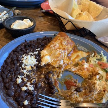 Macayo's Mexican Food - Black bean enchilada ( sorry forgot to take pic before I ate - Mexican Near Me - Mesa, Arizona Macayo's Mexican Food - Black bean enchilada ( sorry forgot to take pic before I ate - Mexican Near Me - Mesa, Arizona