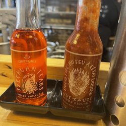 Spicy Oil and hot sauce