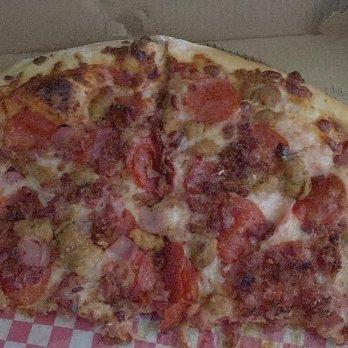 Di's Homemade Pizza - My lunch. Meat lovers pizza. - Pizza Near Me - New Braunfels, Texas Di's Homemade Pizza - My lunch. Meat lovers pizza. - Pizza Near Me - New Braunfels, Texas