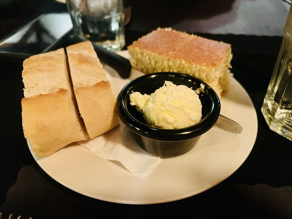 Food from Adam's Rib Restaurant