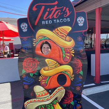 T's Red Tacos - What a fun sign - Mexican Near Me - Pismo Beach, California T's Red Tacos - What a fun sign - Mexican Near Me - Pismo Beach, California
