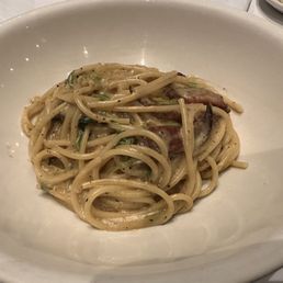 Spaghetti Carbonara with Black Pepper Spaghetti Carbonara with Black Pepper