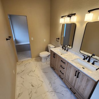 Four Seasons Ready Construction - Bathroom After (2) - Landscaping Near Me